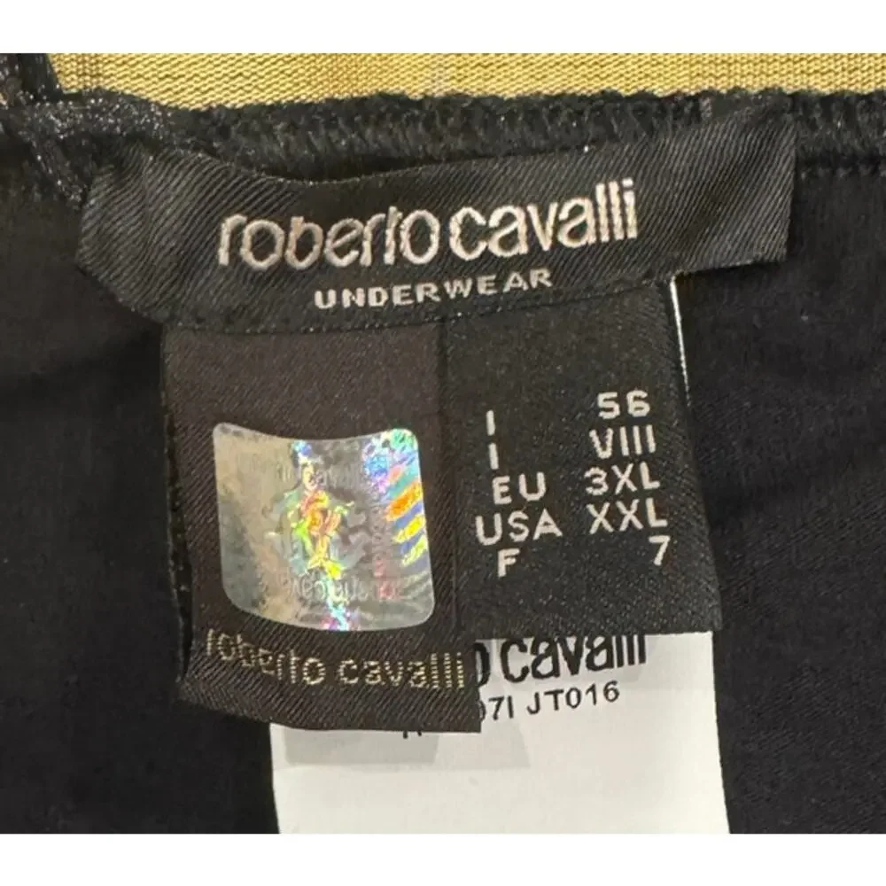 13-53 ROBERTO CAVALLI Men's Knit Cotton Stretch Boxer Brief Underwear Trunks 2XL